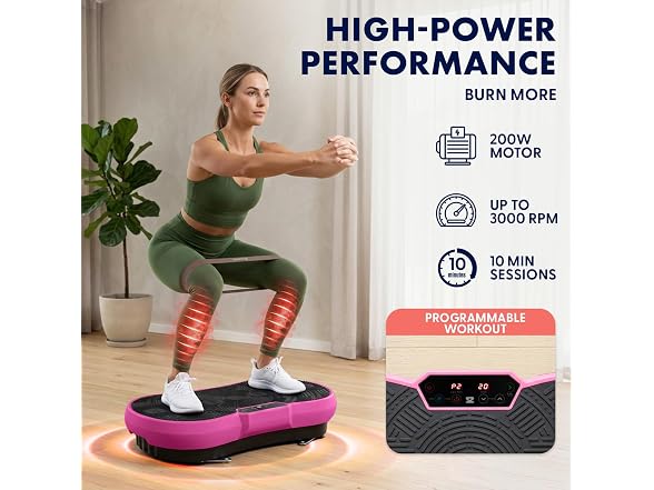SQUATZ Vibration Plate Exercise Machine