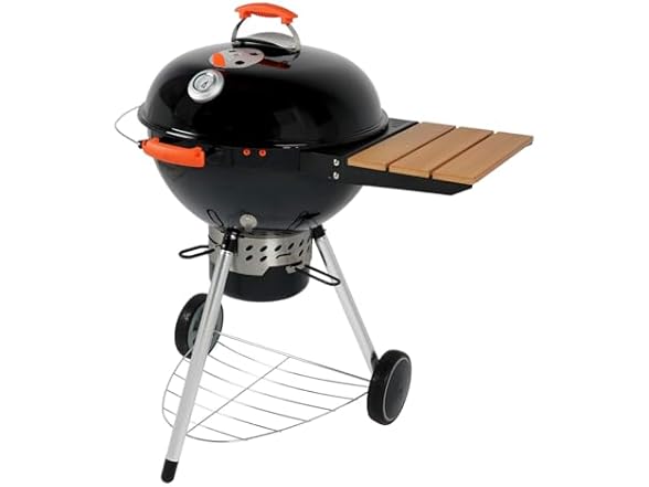 ProQ Charcoal Kettle BBQ Grill with Side Table