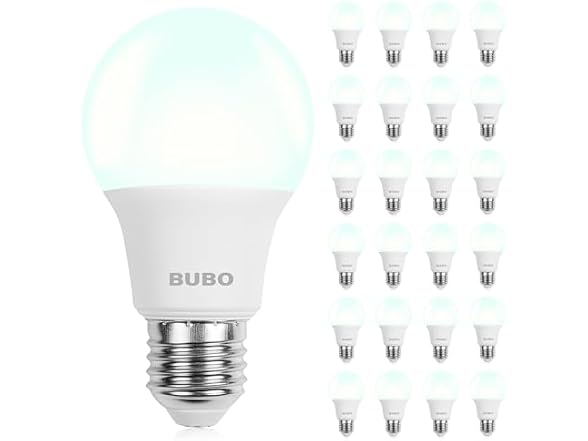 BUBO A19 LED60W 4000K 800lm 24-Pack