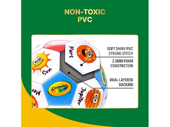 Crayola Official Soccer Ball -Galaxy Size 5
