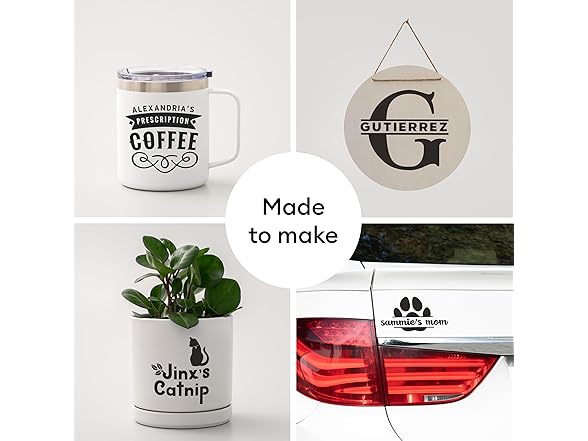 Cricut Smart Permanent Vinyl 3-Pack of 3ft Roll