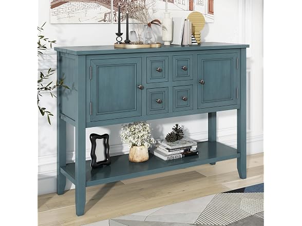 Nilight Buffet Sideboard, 4 Drawers