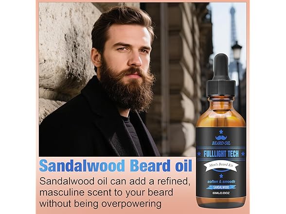FULLLIGHT TECH Beard Oil for Men