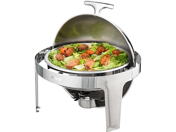 VEVOR Roll Top Chafing Dish Buffet Set
