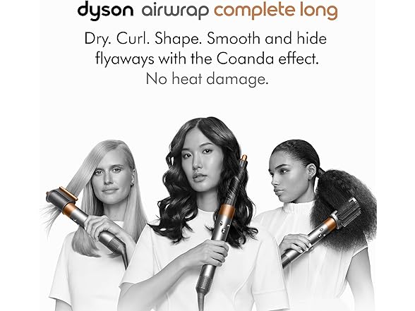 Dyson AIRWRAP Nickel/Copper