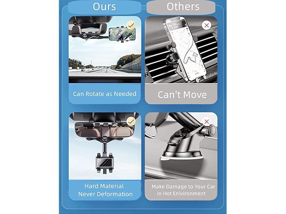 Timpou Car Phone Holder