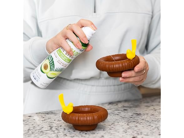 Pund'it Perched Eggs, Set of 2 Silicone Egg Poacher Cups