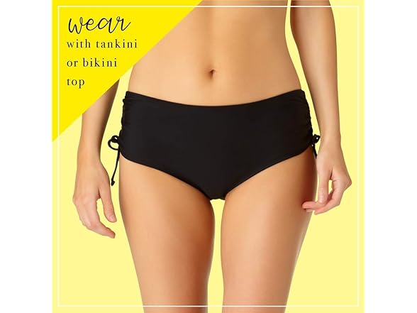 Catalina Women's Black Bikini Bottom (M)