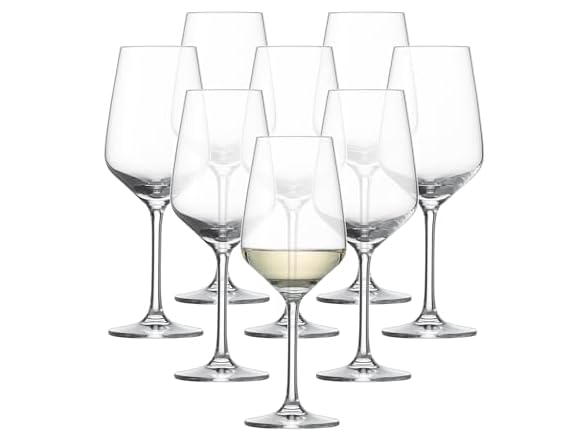 Eater x Zwiesel Fortessa Host Crystal Glasses, 12oz Set of 8