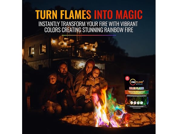 Fireflame Color Changing Packets 60Pk