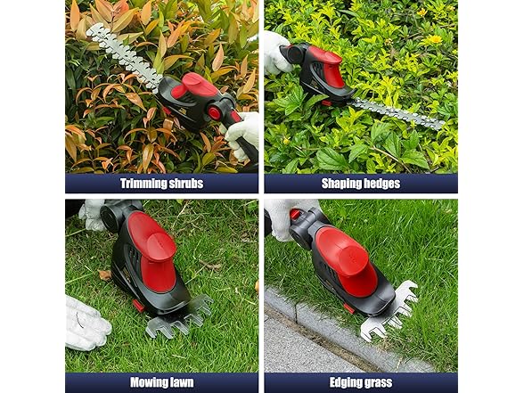 3D VO INN Hedge Trimmer Cordless | Battery Not Included