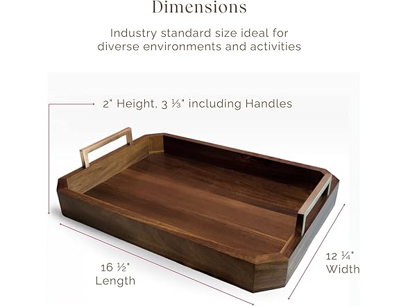 Fine Nest Home Decorative Acacia Wood
