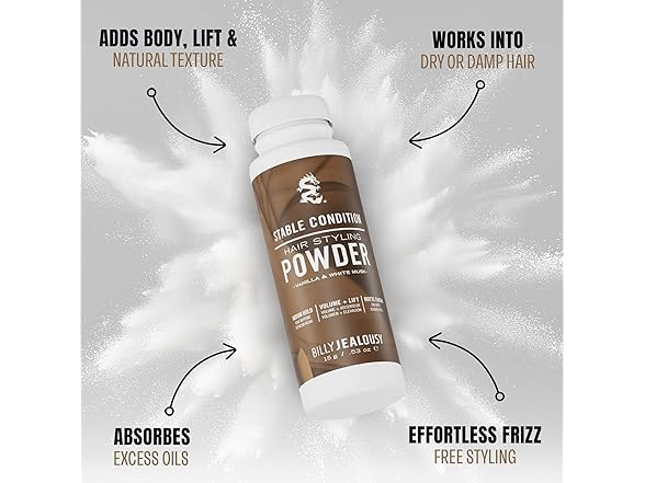 Billy Jealousy Devil's Delight Hair Styling Powder