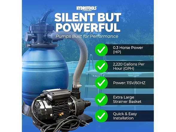 SWIMLINE HYDROTOOLS Complete Sand System