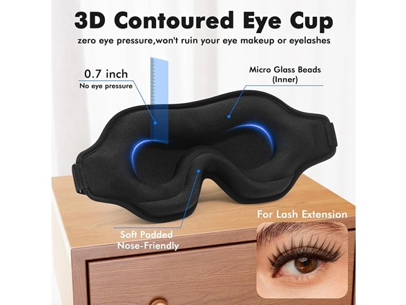 2 Pack Weighted Eye Mask for Sleeping