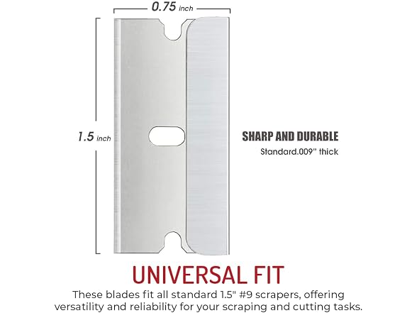 Single Edge Razor Blade Stainless Steel Available