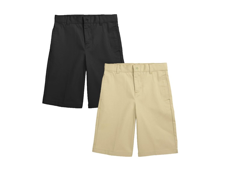 2PK Boys Stretch Cotton Chino Shorts
