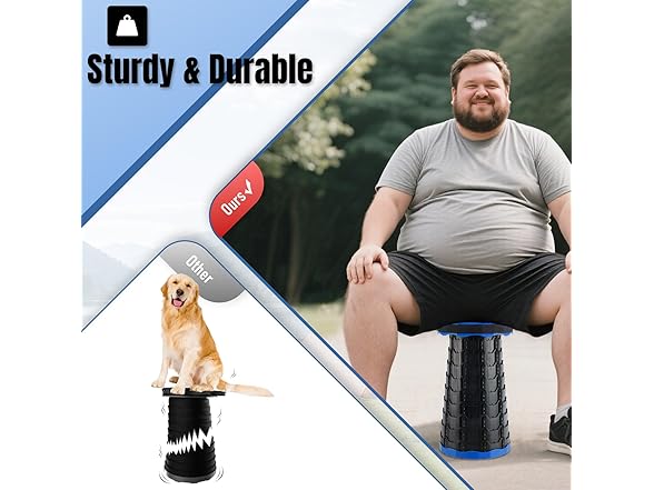 Doseno Upgraded Foldable Stool