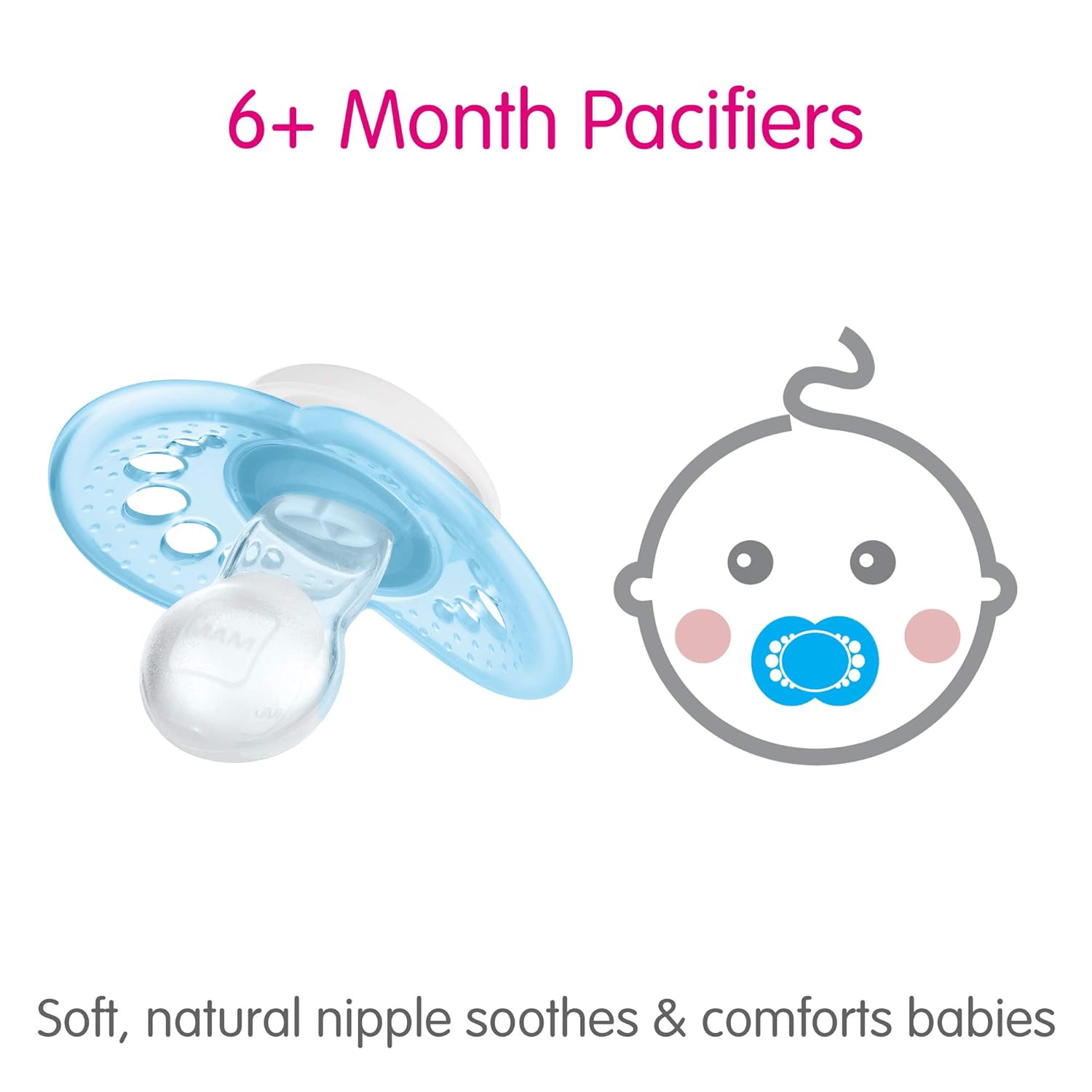 MAM Variety Pack Baby Pacifier, 3Pack - Gallery 14