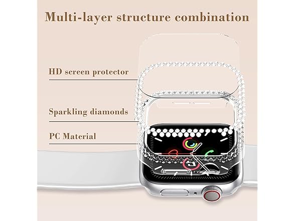 idudu Bling Bumper Case for Apple Watch