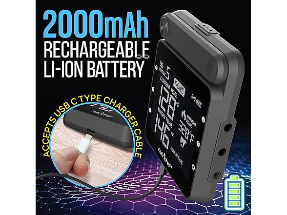 NutriChef WiFi Grill Meat Thermometer