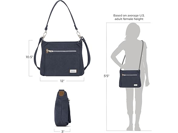 Travelon Travelon Anti-Theft Heritage Hobo Bag