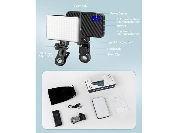 Auriani 168 LED Phone Light