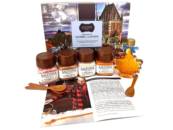 Saltopia 10 Piece Flavors from Québec Set