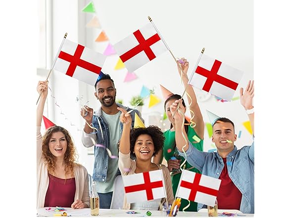 WEITBF England Flags 8x12" Mini 12pc