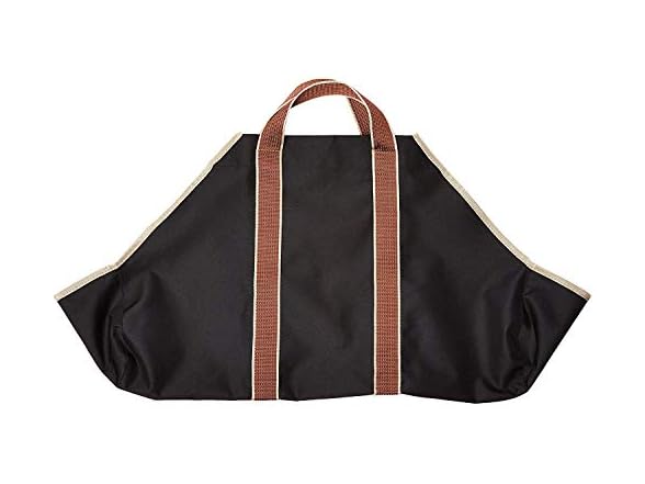 Turpy Log Tote Canvas Heavy Firewood
