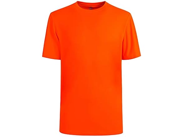 Corna Men (XL) Neon Shirts Crew Neck Dry T Shirt