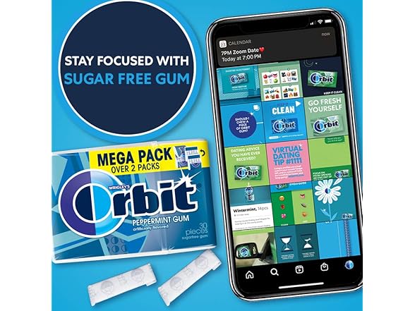 ORBIT Peppermint 30ct