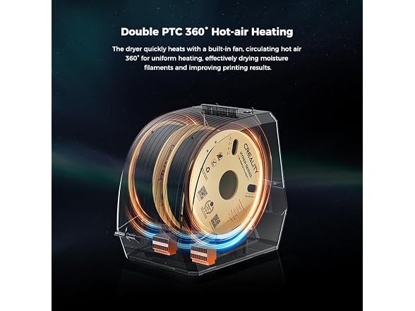 Creality Creality Filament Dryer Box,Dual-Spool