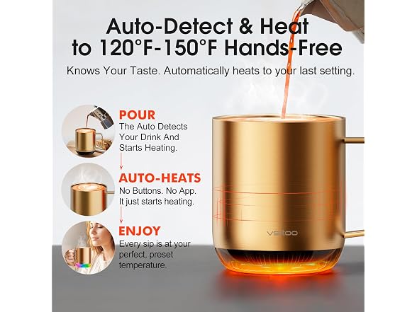 VSITOO Smart Mug | S3-BLACK