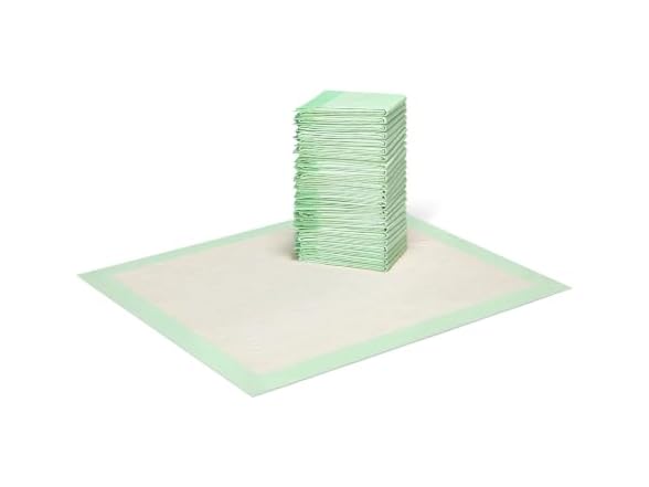 Amazon Basics Bamboo Leakproof Dog and Puppy Pee Pads