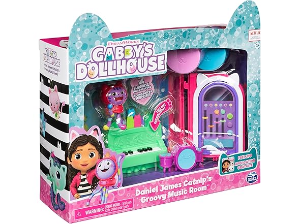 Gabby's Dollhouse, Groovy Music Room