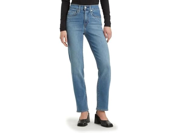 Levi's Women 724 High Rise Straight Jeans