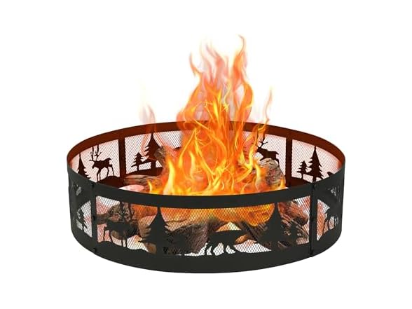 Red Mountain Valley 36 Inch Fire Pit Ring
