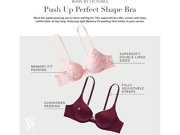  Victoria's Secret Perfect Shape Push Up