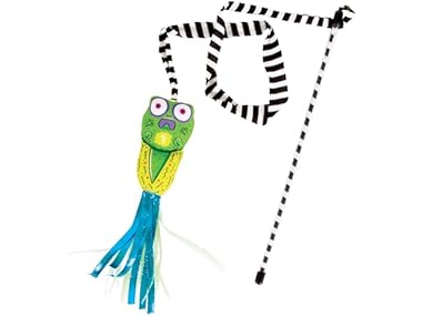 $3.99 FatCat Catnip Wand Cat Toy dealfomo