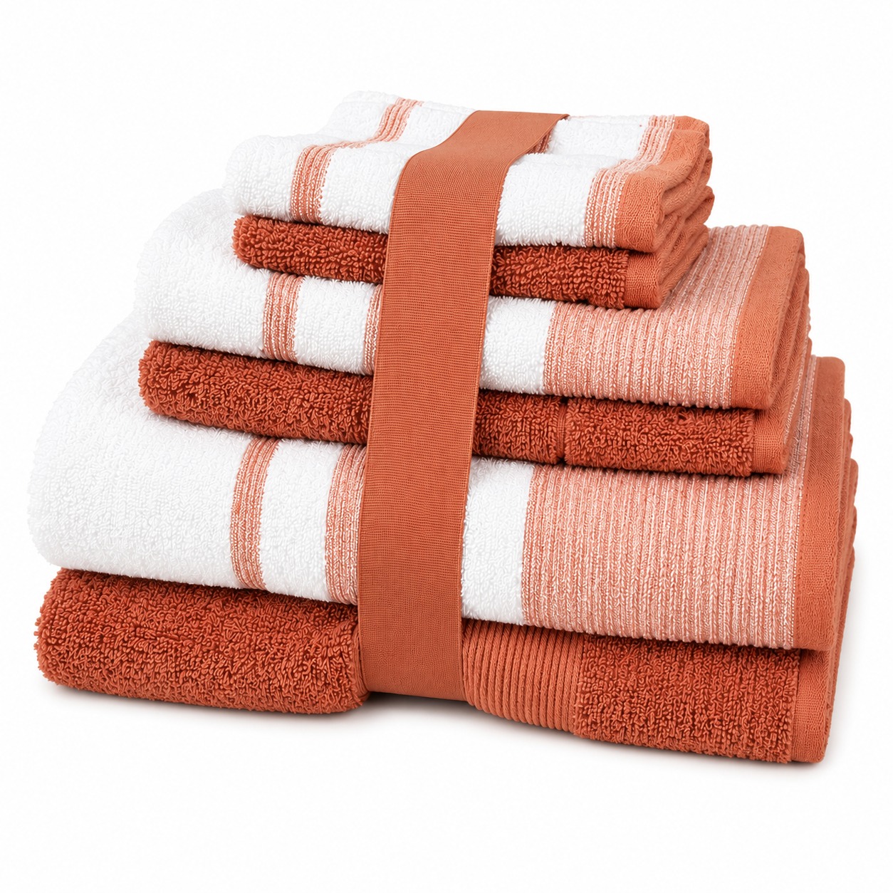 6-Piece or 12-Piece 2Tone Towel Sets - Gallery 13