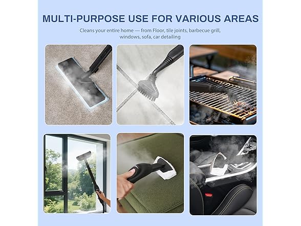 WIRQO Multipurpose Steamer Mop