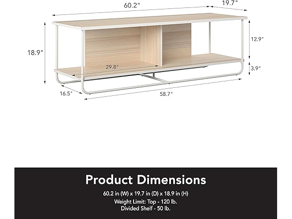 Ameriwood Home Kently TV Stand