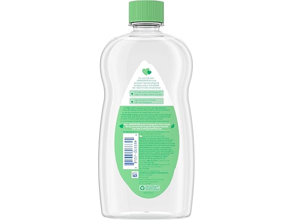 Johnson s Baby Oil Mineral Oil Enriched Aloe Vera