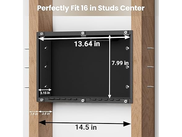 Mboko BC627525100073 Hidden Wall Safe (Open Box)