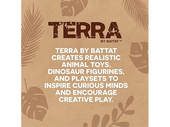 Terra by Battat – 60 Pieces Dinosaur Figures Assorted