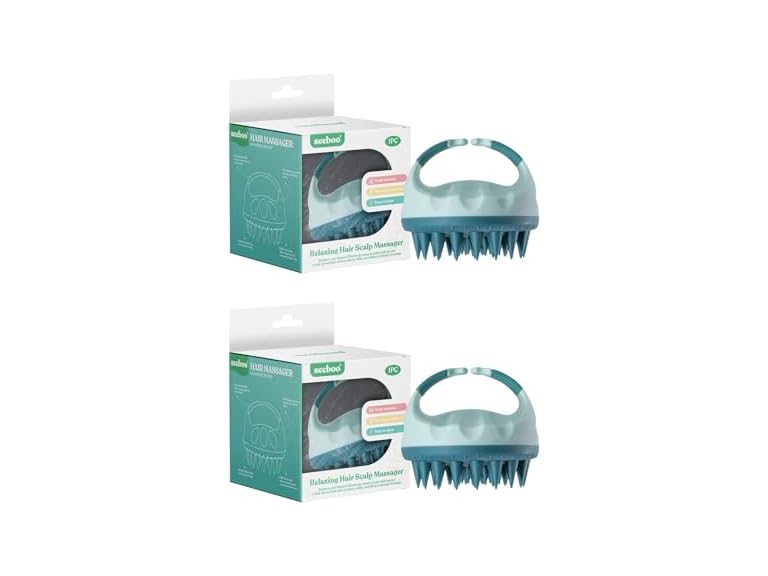Seeboo SB-DANMB-MIN-2PK 2-Pack: Exfoliating Hair Scalp