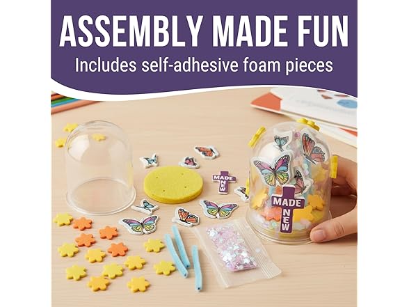 Fun Express Religious Spring Butterfly Glitter Globe