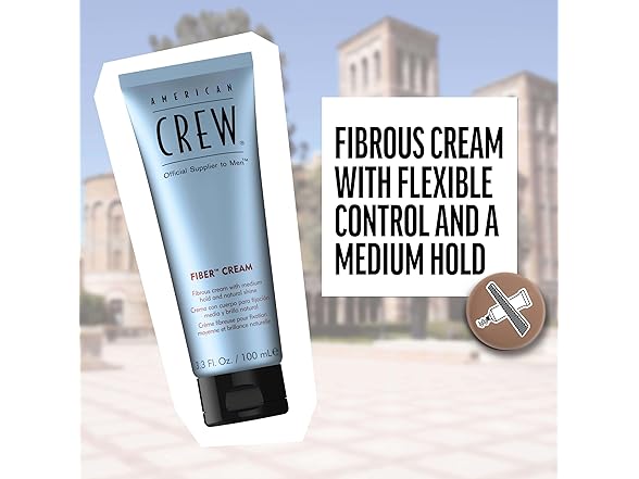 3Pk Mens Fiber Cream, Like Hair Gel