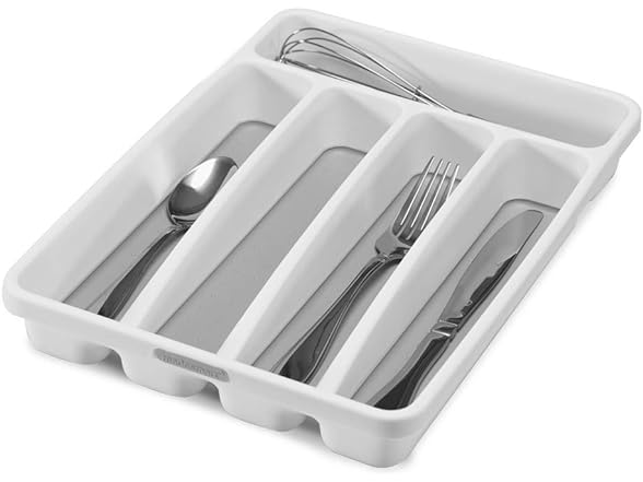 madesmart Mini Silverware Tray, White